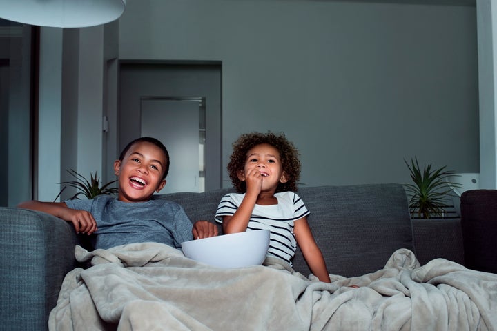 Kids in the study watched 10 minutes of a cooking show that showed either healthy or unhealthy food.