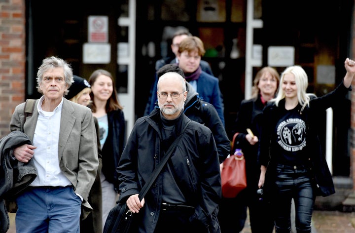 Jordi Casamitjana leaves court on Jan. 3, 2020.