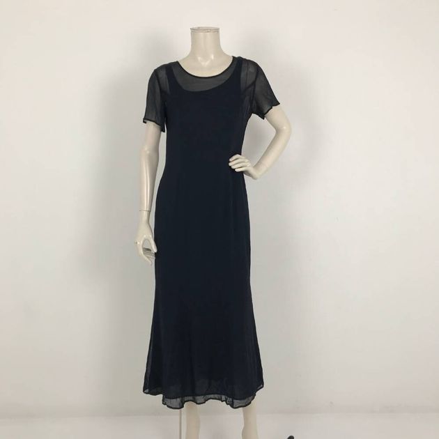 Laura Ashley Sheer Layer Maxi Dress, Oxfam