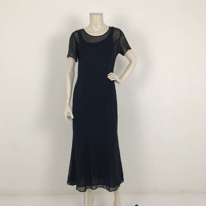 Laura Ashley Sheer Layer Maxi Dress, Oxfam