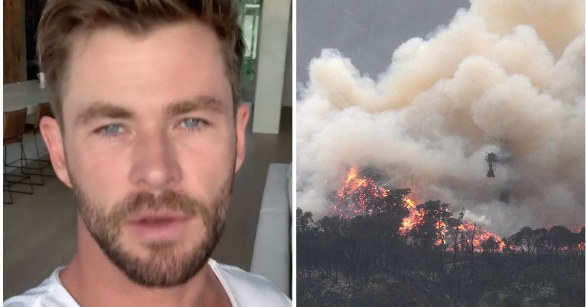 Chris Hemsworth Donates 1 Million With Family To Fight Australia