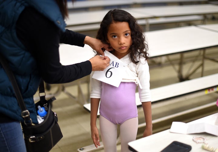 A tiny 6-year-old Charlotte Nebres auditions for The School of American Ballet Winter Term, 2015. The School of American Ballet was established in 1934 and is one of the premier ballet academies in the United States. Her casting as Marie in George Balanchine’s The Nutcracker in 2019 <a href="https://www.nytimes.com/2019/11/28/arts/dance/nutcracker-Marie.html" target="_blank" role="link" class=" js-entry-link cet-external-link" data-vars-item-name="has made history" data-vars-item-type="text" data-vars-unit-name="5e14b343c5b66361cb5b6b5f" data-vars-unit-type="buzz_body" data-vars-target-content-id="https://www.nytimes.com/2019/11/28/arts/dance/nutcracker-Marie.html" data-vars-target-content-type="url" data-vars-type="web_external_link" data-vars-subunit-name="article_body" data-vars-subunit-type="component" data-vars-position-in-subunit="33">has made history</a>.