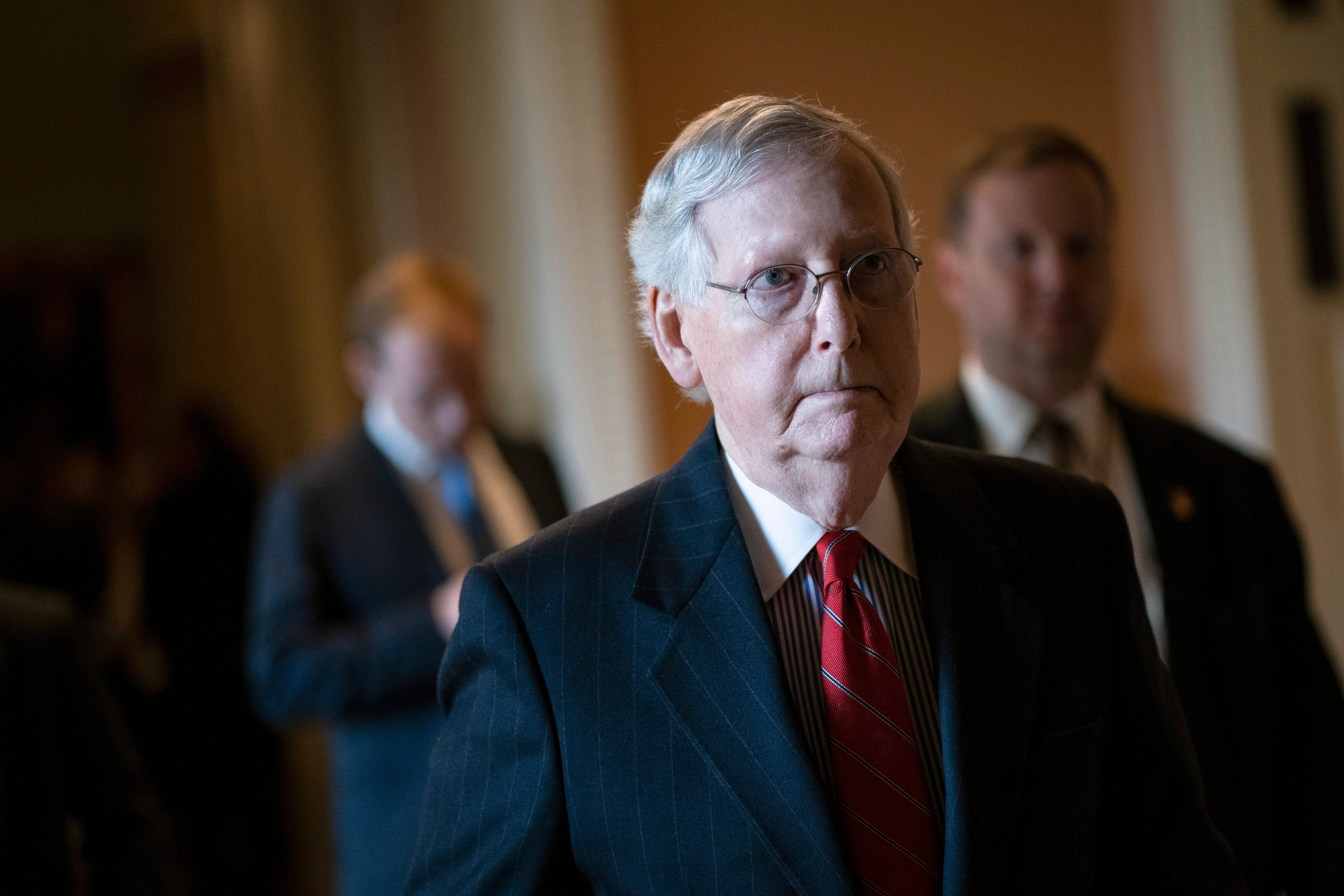 Mitch McConnell Unites Republicans On Impeachment Trial Rules