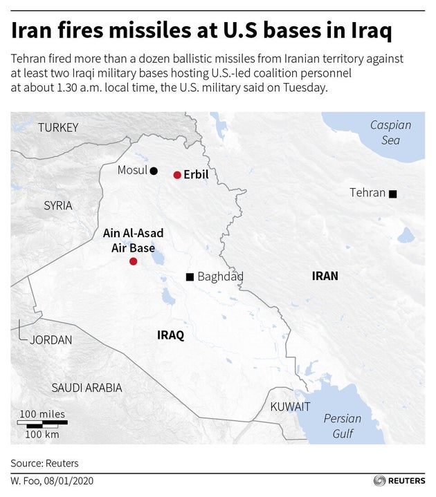 Iran Launches Missiles At US Forces In Iraq But Donald Trump Says All Is Well!