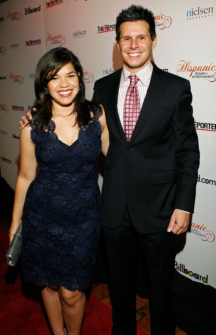 America Ferrera and Silvio Horta in 2007