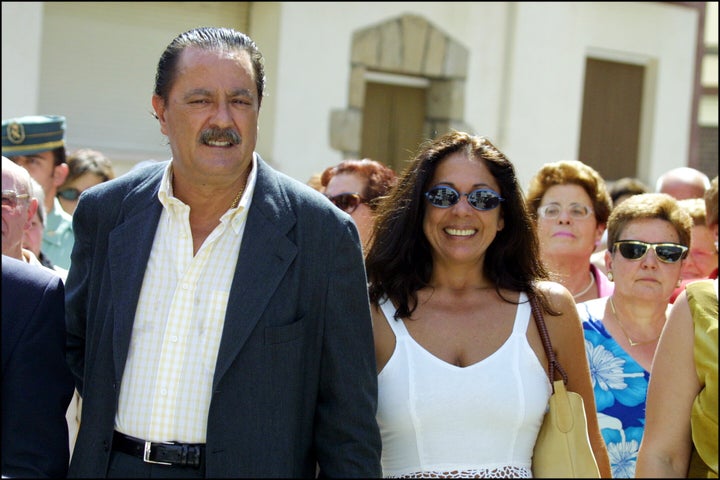 Julián Muñoz e Isabel Pantoja, fotografiados en septiembre de 2003.
