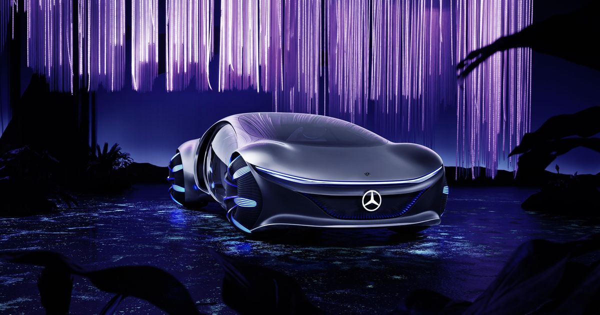 James Cameron Et Mercedes Benz Devoilent Une Voiture Avatar Le Huffpost