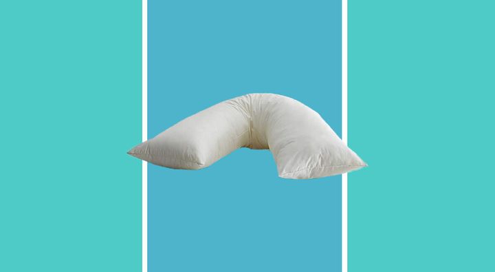 The Fogarty V-Shaped Orthopaedic Firm-Support Pillow, Dunelm, £12