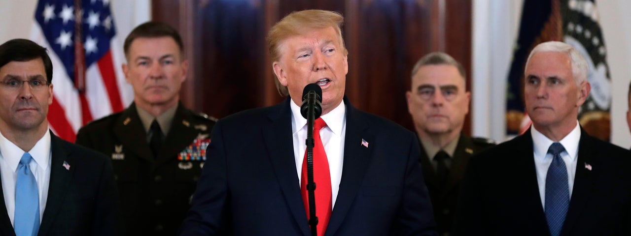 TRUMP: NEW SANCTIONS — HINTS NO ESCALATION TRUMP: NEW SANCTIONS — HINTS NO ESCALATION