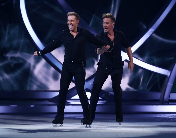 H Watkins and Matt Evers were Dancing On Ice's first same-sex pairing