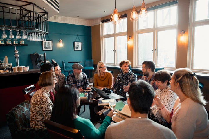 Book clubs are great because they push you to read things you otherwise wouldn't, then to talk about your experience reading them.