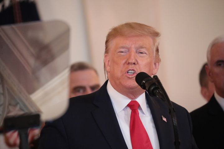 US president Donald Trump pledged to disrupt Iranian efforts to obtain nuclear material, announced additional sanctions on Iran, and said the US wouldn’t escalate conflict with the country.