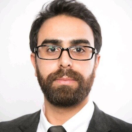 Fareed Arasteh is shown in a handout photo from his LinkedIn profile. 