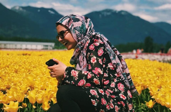Zeynab Asafi Lari pictured in Chilliwack, B.C. in a photo taken by her brother Mohammad.