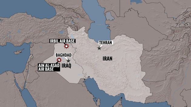 Ιράν: Δορυφορικές εικόνες αποτυπώνουν το μέγεθος του χτυπήματος κατά αμερικανικών