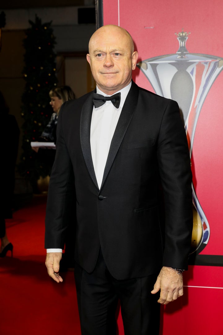 Ross Kemp at last year's Sun Military Awards