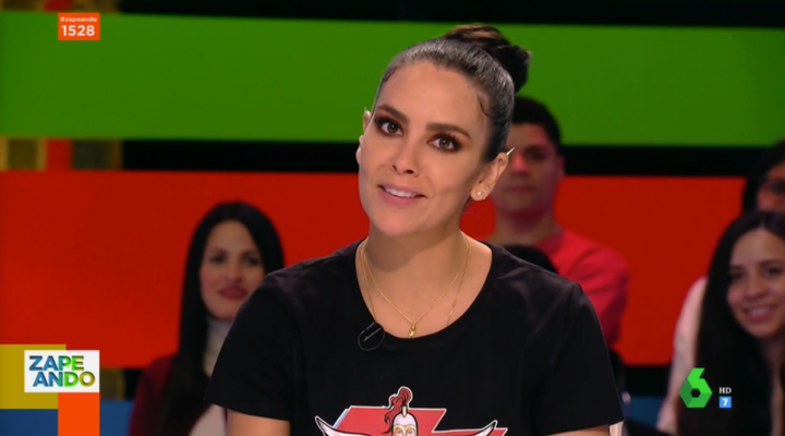 Cristina Pedroche en 'Zapeando'.
