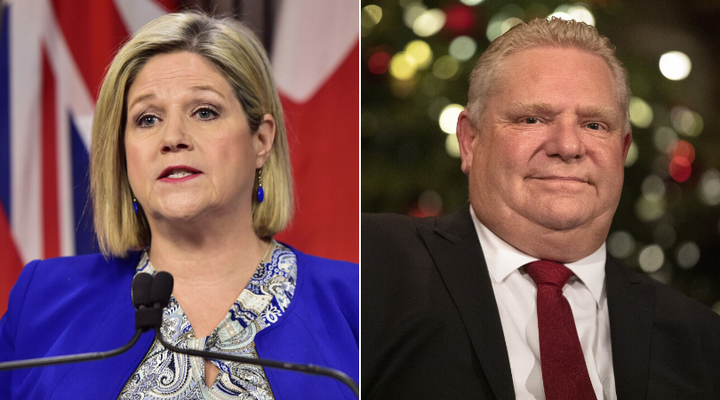 Ontario NDP Leader Andrea Horwath says Premier Doug Ford should pay attention to the wildfires burning through Australia.