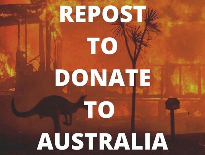 Anonymous scammers are capitalizing on people’s goodwill and feelings of powerlessness surrounding the devastation in Australia.