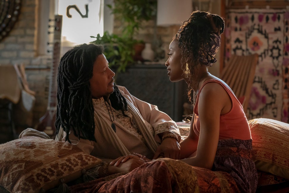 Terrence Howard and Kiandra Richardson in the sixth season premiere of "Empire" in September 2019.