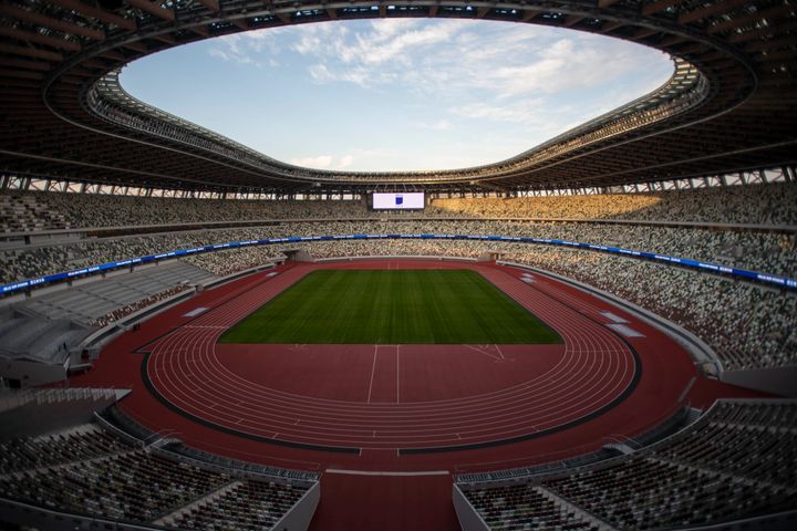 2020年東京オリンピックのメイン会場、オリンピックスタジアム（新国立競技場）
