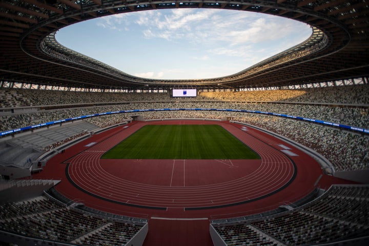 2020年東京オリンピックのメイン会場、オリンピックスタジアム（新国立競技場）