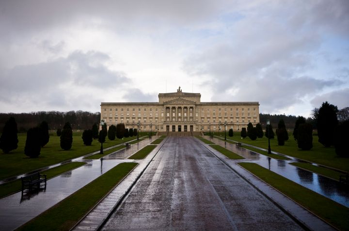 Stormont, the home of government in Belfast.