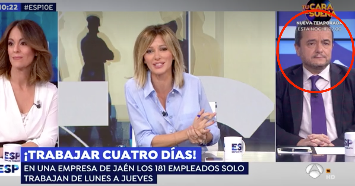 Pillada En Directo A Un Colaborador De Espejo Publico Ojo A Su