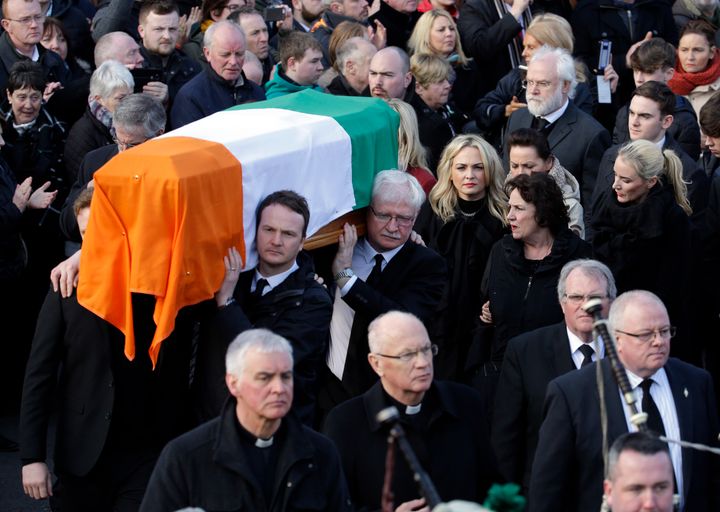 Sinn Fein deputy leader Martin McGuinness passed away in 2017. 