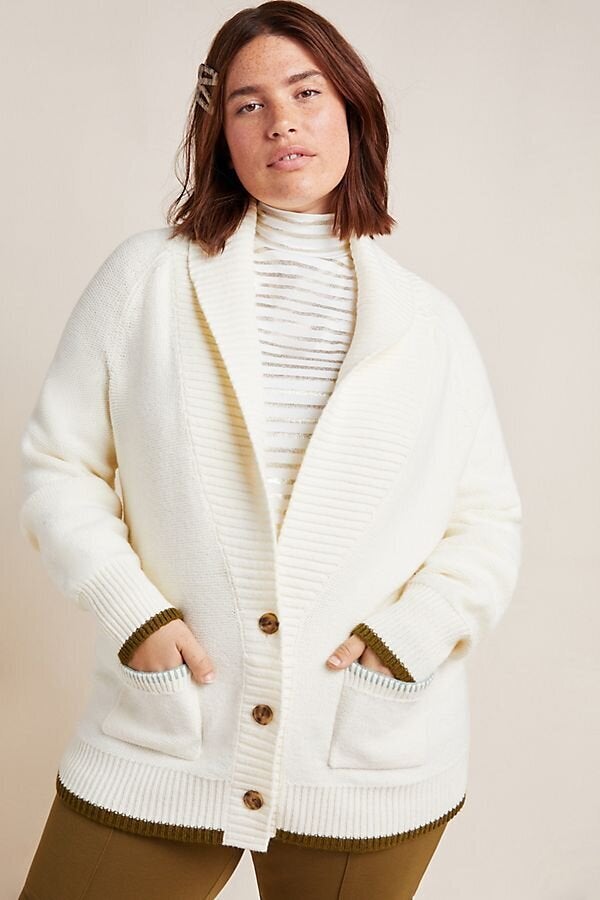anthropologie evergreen cardigan