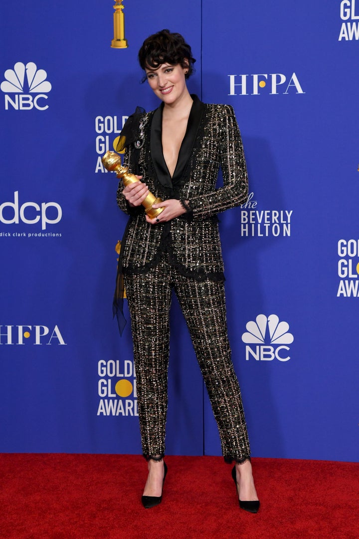 "Fleabag" actor and creator Phoebe Waller-Bridge is auctioning her Ralph & Russo suit to benefit Australian wildfire reli