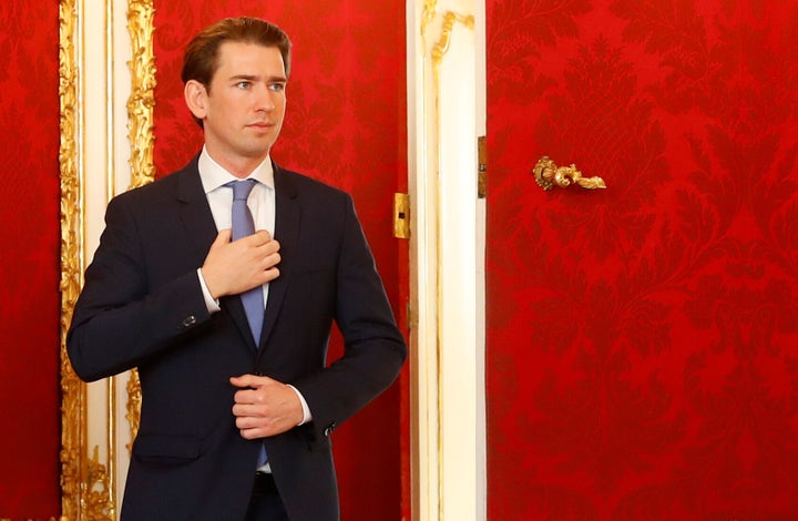 Austrian Chancellor Sebastian Kurz is the world's youngest head of government.