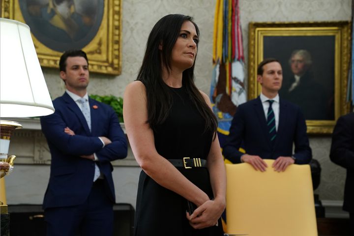 White House press secretary Stephanie Grisham needs to start delivering regular briefings to reporters, a letter from several ex-government officials said.