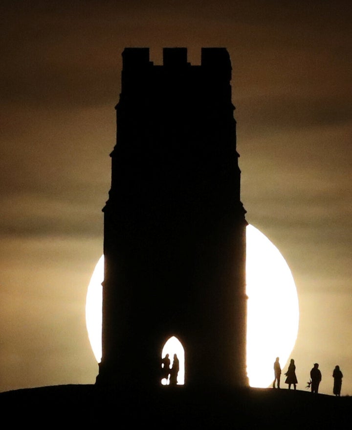 Glastonbury Tor, England.