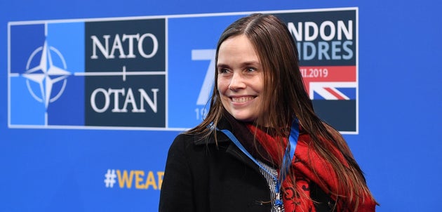 La primera ministra de Islandia, Katrin