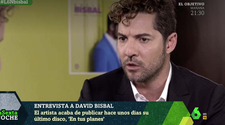 David Bisbal en 'LaSexta Noche'