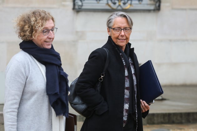 Muriel Pénicaud, ministre du Travail et Elisabeth Borne, ministre de la Transition
