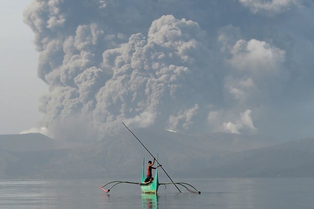 Philippines Volcano: Thousands Flee Their Homes As Lava Gushes From Taal Volcano