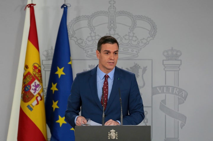 Pedro Sánchez, presidente del Gobierno.