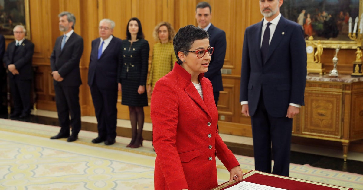 González Laya, al asumir el ministerio de Asuntos González Laya, al asumir el ministerio de Asuntos