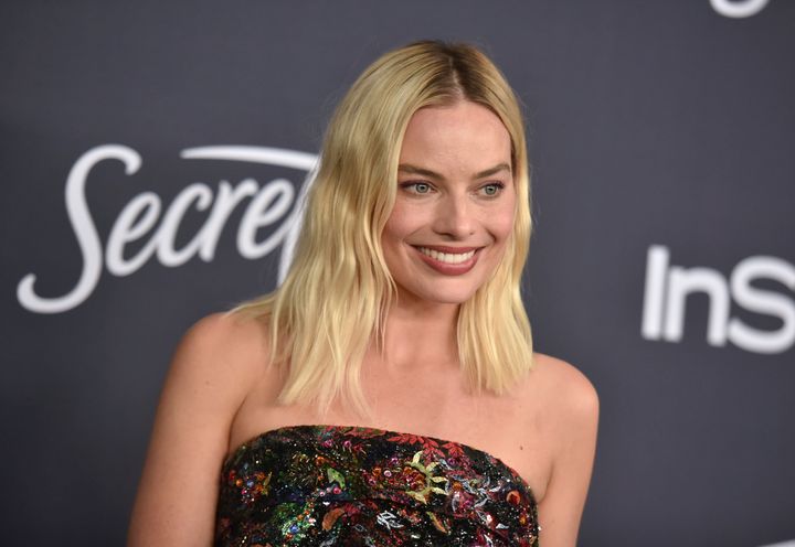 Margot Robbie arrives at the InStyle and Warner Bros. Golden Globes afterparty at the Beverly Hilton Hotel on Sunday, Jan. 5, 2020, in Beverly Hills, Calif. (Richard Shotwell/Invision/AP)