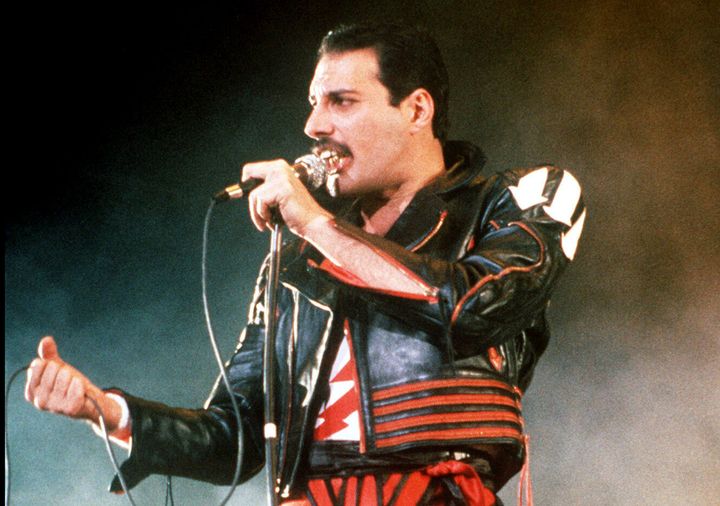 A gritter called Spreaddie Mercury was named after the late Queen singer Freddie Mercury, pictured.