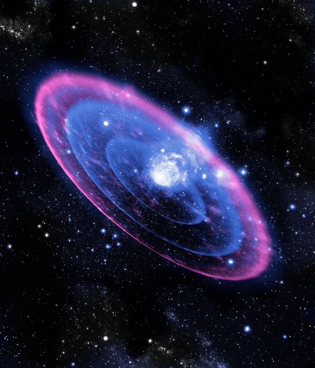 Image d'illustration d'une supernova: Les scientifiques ont daté la poussière d'étoile...