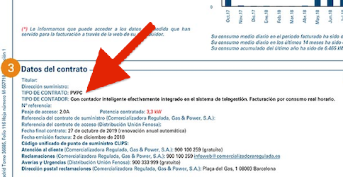 Factura luz