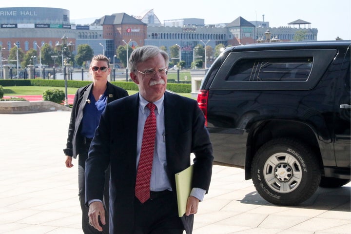 Former National Security Adviser John Bolton has said he would testify if subpoenaed by the Senate in the impeachment trial o