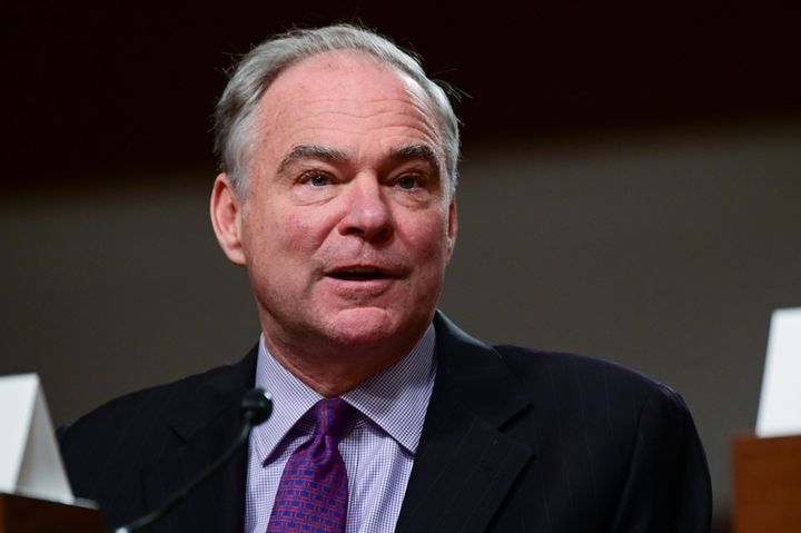 Sen. Tim Kaine said four Senate Republicans have committed to vote for a resolution limiting U.S. military action in Iran.