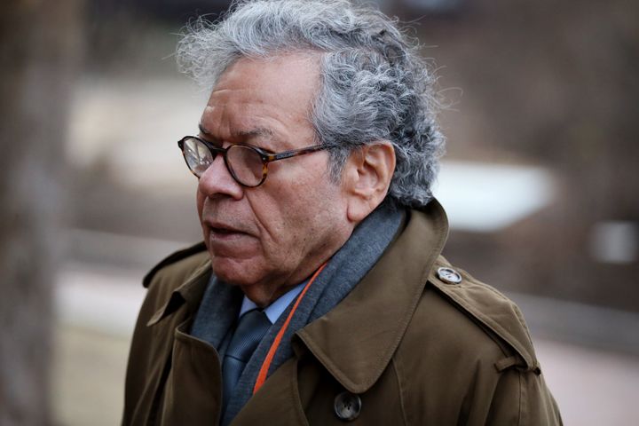 Insys Therapeutic’s billionaire founder John Kapoor, seen last year outside a Boston courthouse, is also expected to be sentenced this month.