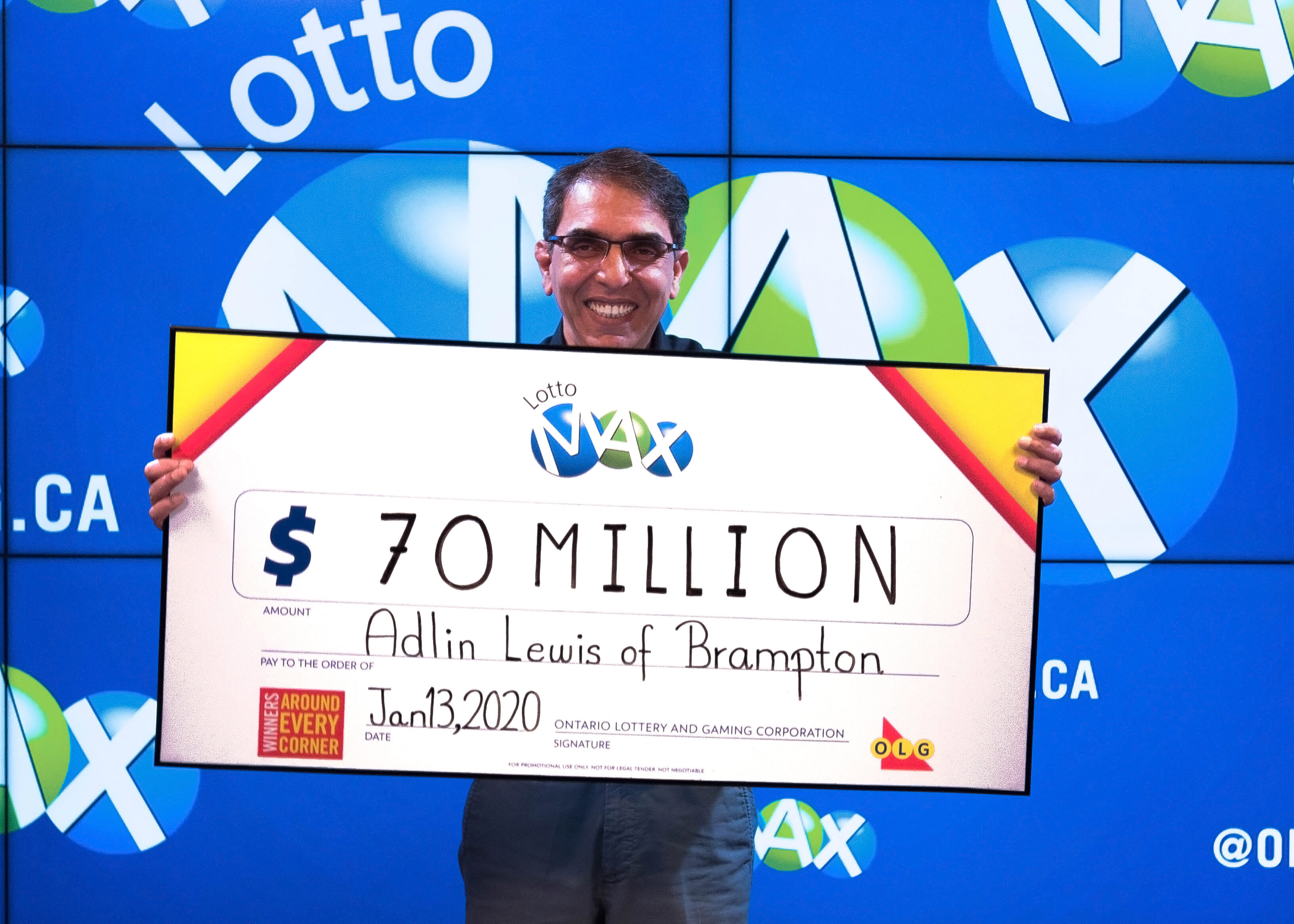 most lotto max winning numbers
