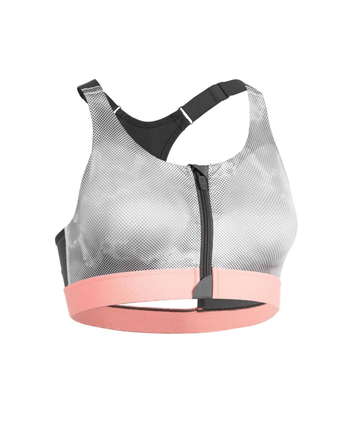 900 Women's Fitness Zip-Up Sports Bra - Decathlon