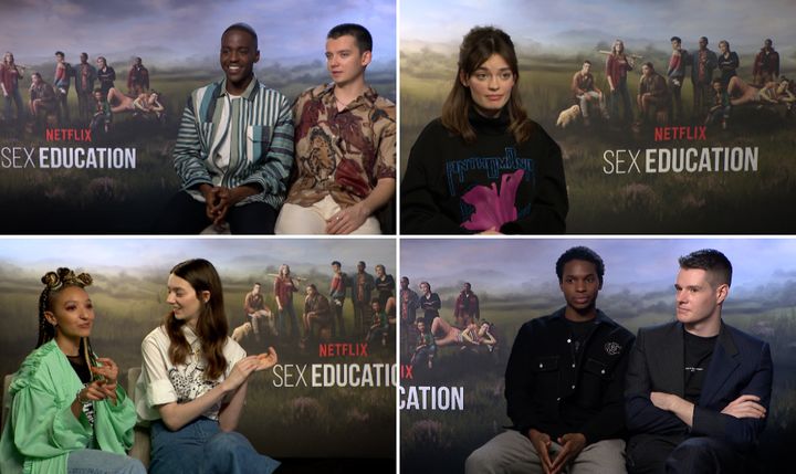 We spoke to the stars of Sex Education ahead of series two's debut